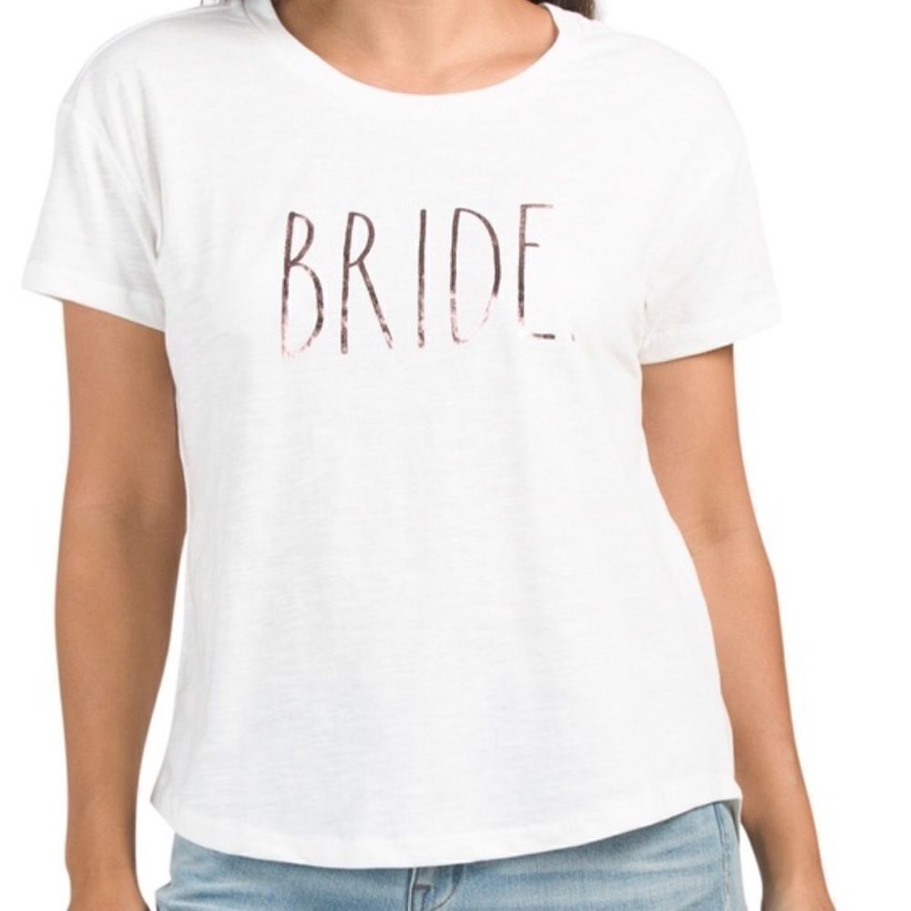 💜 Rae Dunn BRIDE T-shirt